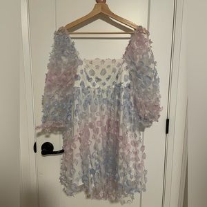 Floral babydoll dress by Storia - size small